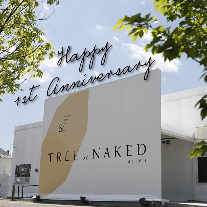 【当店は本日にて１周年を迎えました】 TREE by NAKED tajimi